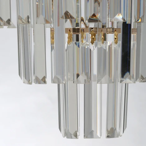 Подвесная люстра каскадная хрустальная De City Бриз 111014205 (220V, на цепи)