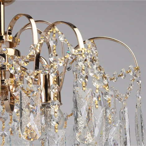 Потолочная люстра на штанге De City Бриз 111016304 (220V, хрусталь)