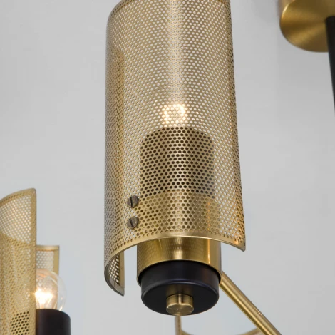 Потолочная люстра на штанге Eurosvet Grino 70139/6 латунь (220V)