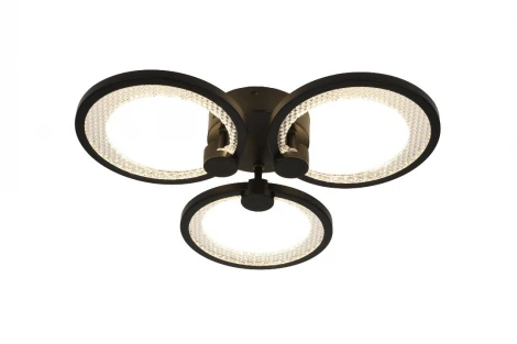 Потолочная люстра на штанге светодиодная с пультом ЭРА Odry CLL-1-46-RC BK