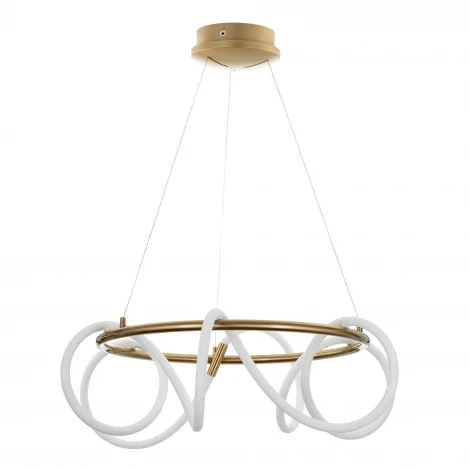 Подвесной светильник с гибким неоном и пультом Citilux Python CL220263 (регулировка яркости, LED, на тросе)