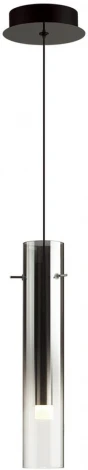 Подвесной светильник Odeon Light Shiny 5062/5L PENDANT черный/темн.хром/металл/стекло LED 5W 3000K (220V, на проводе, круглые)