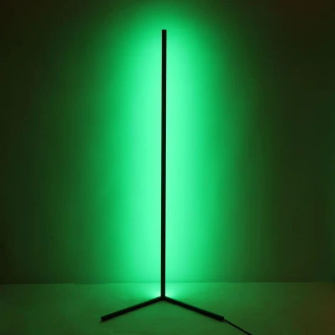 Угловой торшер RGB DeMarkt Ральф 675044701 (LED, 220V, пульт управления)