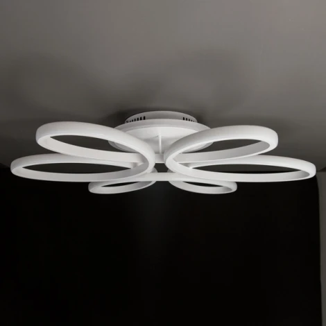 Потолочная люстра RGB Citilux Сезар Смарт CL233A170E (LED, 220V, умный дом - Алиса, Маруся, Сири, цветы)