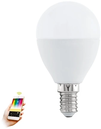 Лампочка светодиодная RGB E14 5W 220V Eglo_led_e14 11672
