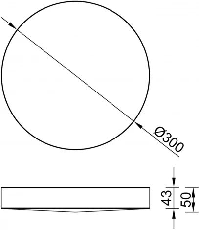 Потолочный светодиодный светильник Mantra Turin 9025