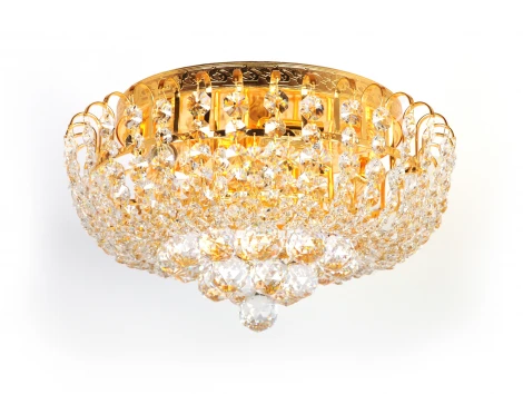 Потолочная люстра 702PL1-GO (220V, круглые)