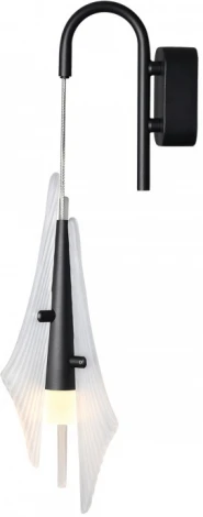 Бра Odeon Light Afalina 5442/6WLA черный/бел.матовый/металл/стекло/акрил LED*6W 3000K (220V)