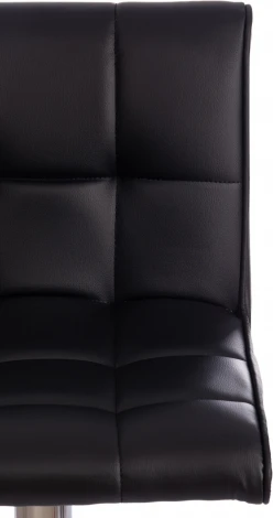 Стул барный BARBER (mod. KY711D) / 1 шт. в упаковке Tetchair (Металл,Экокожа/Черный,Хром) арт.19766