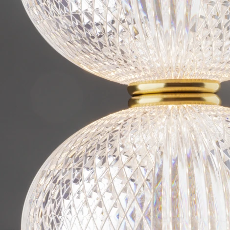 Подвесной светильник Freya Awella FR6135PL-L13BT (LED, 220V, на проводе, шар)