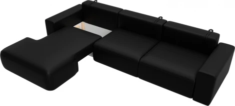 Диван угловой Лига-036 НПБ Классик Лонг левый угол Лига Диванов (Экокожа) арт.127792L