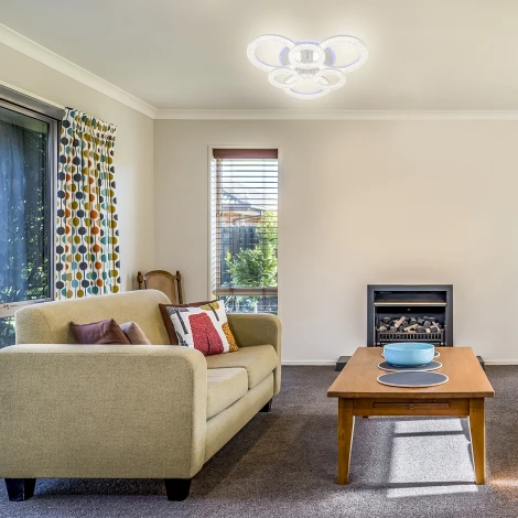 Потолочная люстра Escada Alunit 10281/6LED 182Вт, металл/акрил, белый (регулировка яркости, 220V, пульт управления)