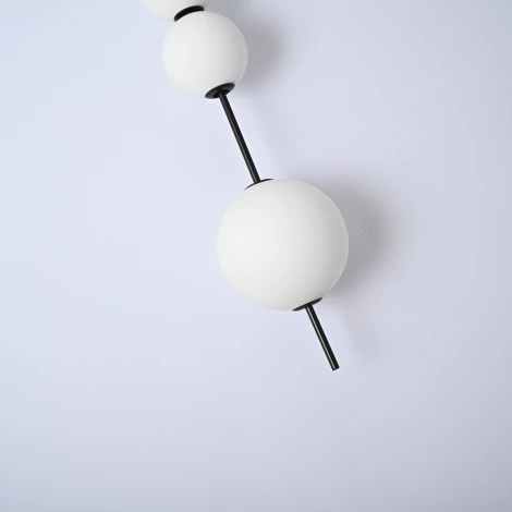 Подвесной светильник White Beads Pendant B D40 By ImperiumLoft 40.2133-0 (LED, 220V, на проводе, шарики)