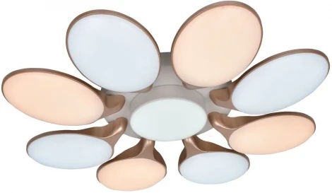 Потолочная люстра SS1L 1210-8+1 216W 000024151 Мелодия Света