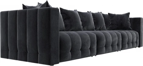 Диван прямой Лига-052 НПБ Лонг Лига Диванов (Велюр) арт.128778