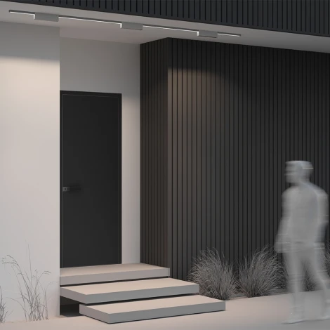 Трековый светильник низковольтный, уличный, светодиодный LED 20W 48V  Maytoni Points O-TR01-3-S-20WW3K