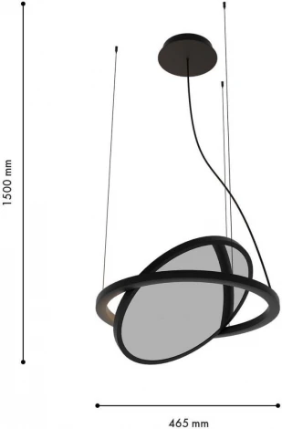 Подвесной светильник Favourite Pany 4636-1P (LED, 220V, на тросе)