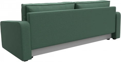 Диван прямой Лига-009 (Зеленый/Рогожка) Лига Диванов арт.124151