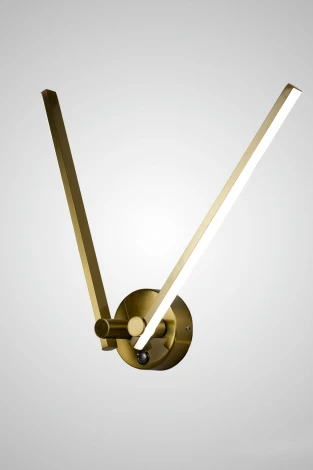 Настенный светильник светодиодный с выключателем AM Group AM439 POLISHED GOLD (220V)