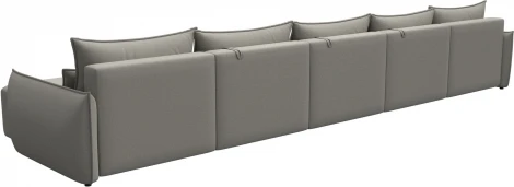 Диван п-образный Лига-051 НПБ МегаЛонг Лига Диванов (Рогожка) арт.128672