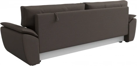 Диван прямой Нэстор Лайт (Коричневый/Рогожка) Лига Диванов арт.121552