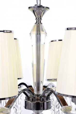 Подвесная люстра Lumina Deco Alessia LDP 1726-4 CHR