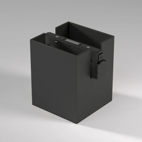 Трековый светильник магнитный черный Elektrostandard Slim Magnetic 85055/01 12W 4200K Solo (LED, 48V)