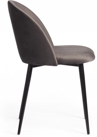 Стул MONRO (mod. 710) / 1 шт. в упаковке (Ткань,Металл /Темно-серый,Черный)