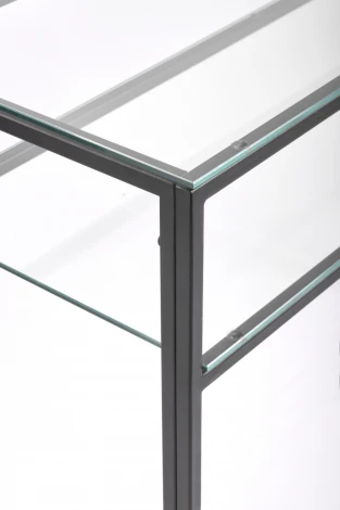 Консольный стол AllConsoles 1041-CB clear черный муар