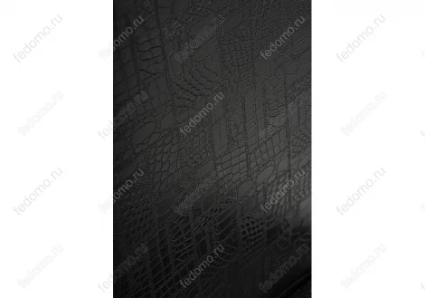 Стул Woodville на металлокаркасе Bozanak черный крокодил / светлый мусс 454009