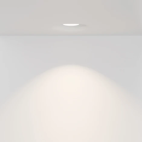 Точечный светильник под гипсокартон встраиваемый Maytoni Gyps Modern DL006-GU10-RD-W (220V)