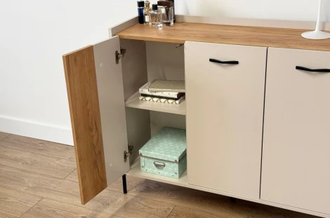 Доминика Комод Mebelson (ЛДСП/Дуб крафт золотой) арт.174974,3369