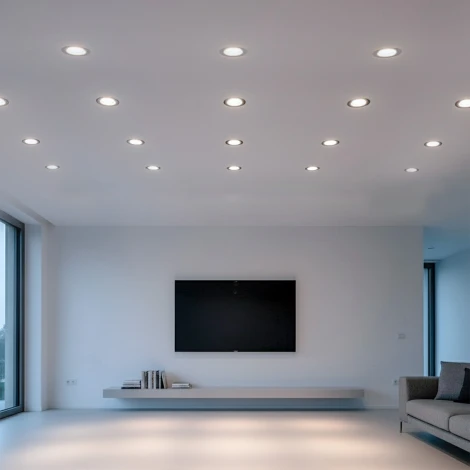 Лампочка светодиодная таблетка прозрачная GX53 7W 4000K Uniel LED-GX53-7W/4000K+4000K/GX53/PR PLB02WH