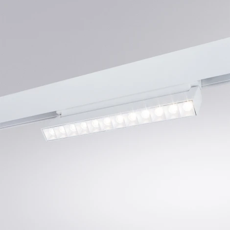 Трековый светильник магнитный 48V Linea A4668PL-1WH (LED)