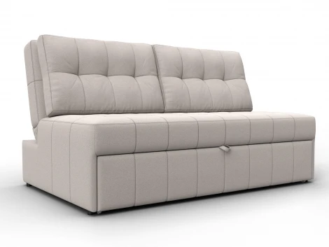 Диван прямой Лига-107 (140) (ЛДСП,Брус,Фанера,Замша/Бежевый) Лига Диванов 134931