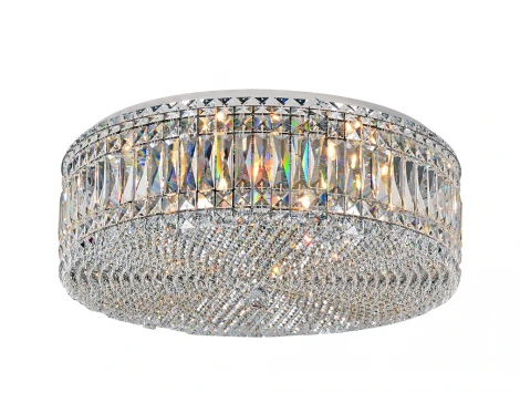 Потолочная люстра Newport 8450 8459/PL chrome (220V, круглые)