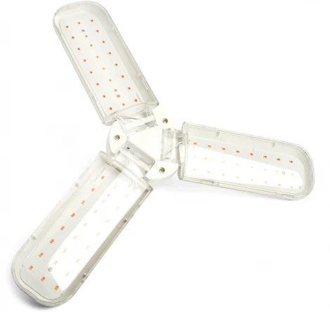 Лампа светодиодная 3-х лепестковая Feron 48444 LB-7000 E27 30W красно-синий спектр