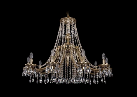 Подвесная люстра Bohemia 1771 1771/10/340/A/GB