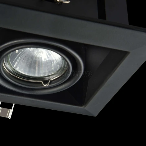 Встраиваемый светильник Metal Modern GU10 2x50Вт Maytoni Technical DL008-2-02-B (220V)