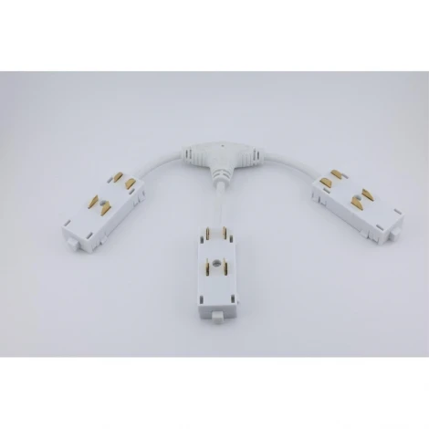 Трековый коннектор питания Т-образный Aployt Magnetic track 220 APL.0280.10.04