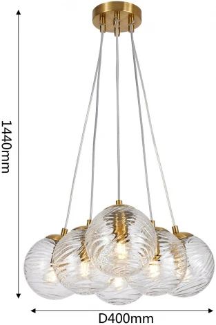 Подвесной светильник Favourite Elica 4056-6P