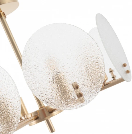 Потолочная люстра на штанге Arte Milano Sorrento-0409 370409/8/490 GD (220V, свеча)