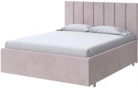 PROxSON Кровать Modern Large (Ткань: Велюр Teddy Лунный) 120x200