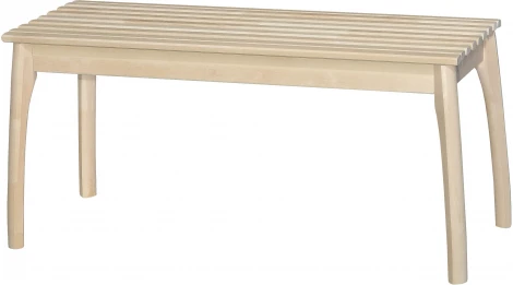 Скамья для прихожей массив, каркас лак от фабрики Mebelik