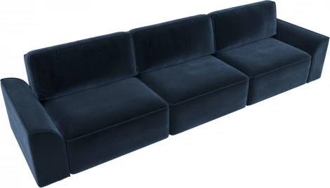 Диван прямой Лига-048 НПБ Лонг Лига Диванов (Велюр) арт.128256
