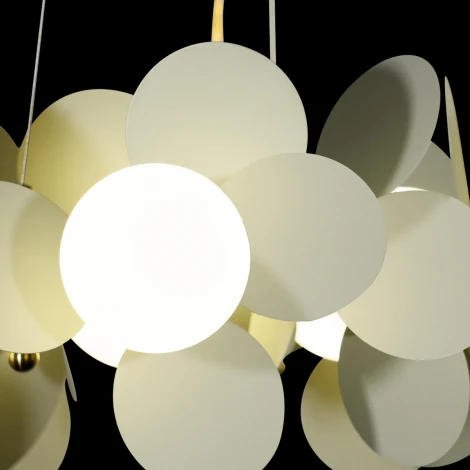 Подвесная люстра Loft It Matisse 10008/700 Grey (220V, на тросе, цветы, шарики)