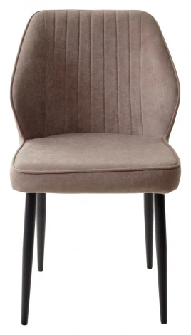 Стул VENA, цвет B5 Капучино, велюр / черный каркас