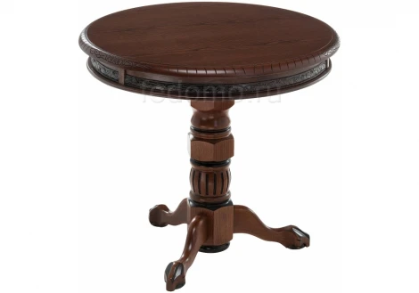 Журнальный столик Woodville Бернард орех с коричневой патиной 406090