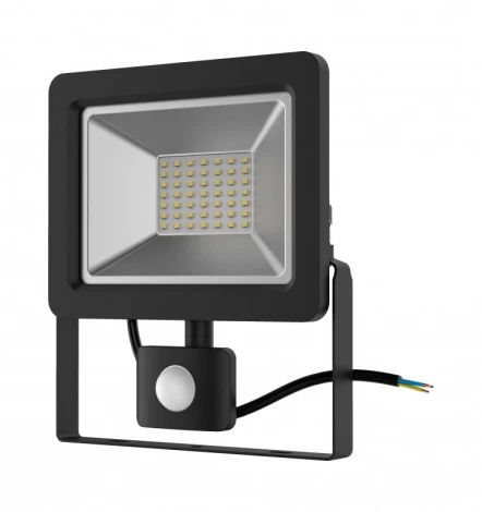 Прожектор уличный Gauss Elementary 628511350 (LED, 220V, датчик движения, IP65)