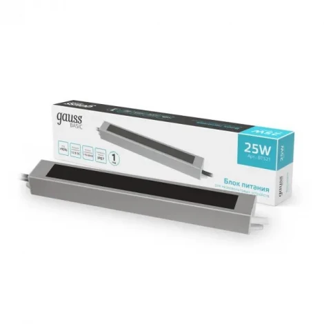 Блок питания Basic 12V 25W IP67 BT521 Gauss